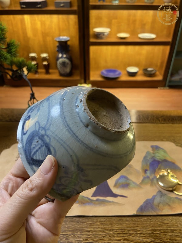 古玩陶瓷青花碗標本真品鑒賞圖