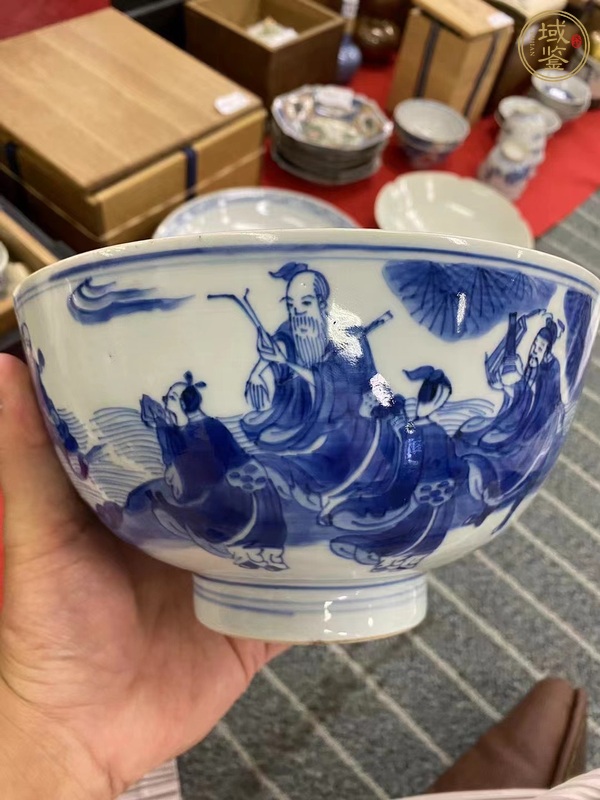 古玩陶瓷青花碗真品鑒賞圖