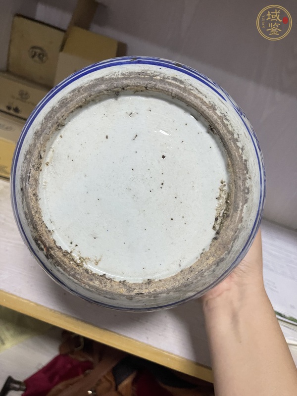 古玩陶瓷四系粥罐真品鑒賞圖