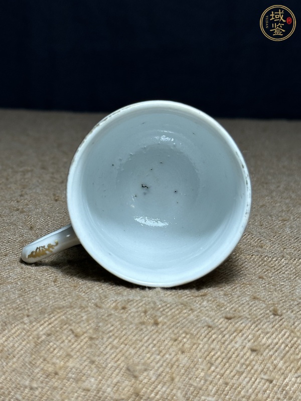 古玩陶瓷廣彩執(zhí)杯真品鑒賞圖