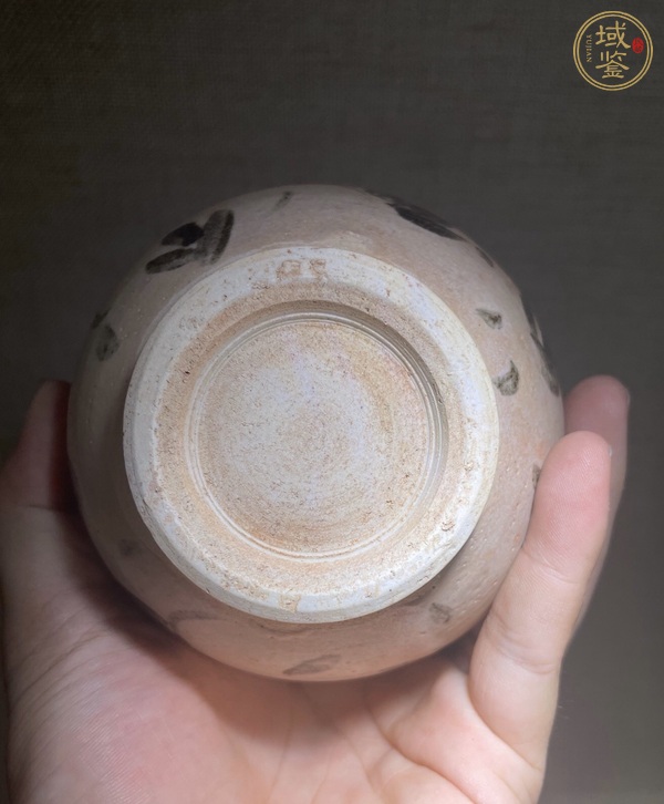 古玩陶瓷福建窯口青花花卉紋撇口瓶真品鑒賞圖