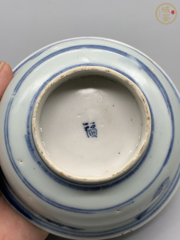 古玩陶瓷青花鳳紋碗真品鑒賞圖