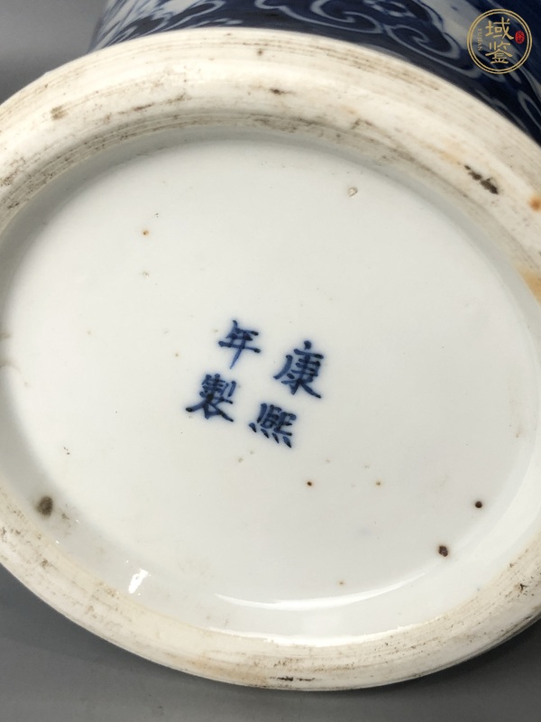 古玩陶瓷青花瓶真品鑒賞圖