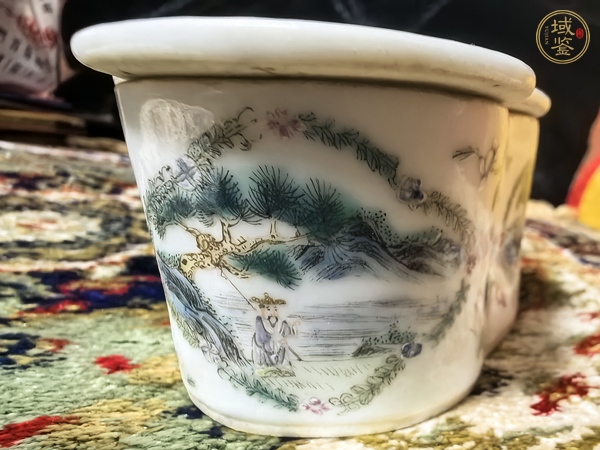 古玩陶瓷刨花缸真品鑒賞圖