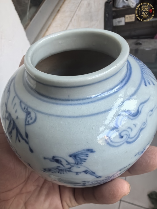 古玩陶瓷青花罐真品鑒賞圖