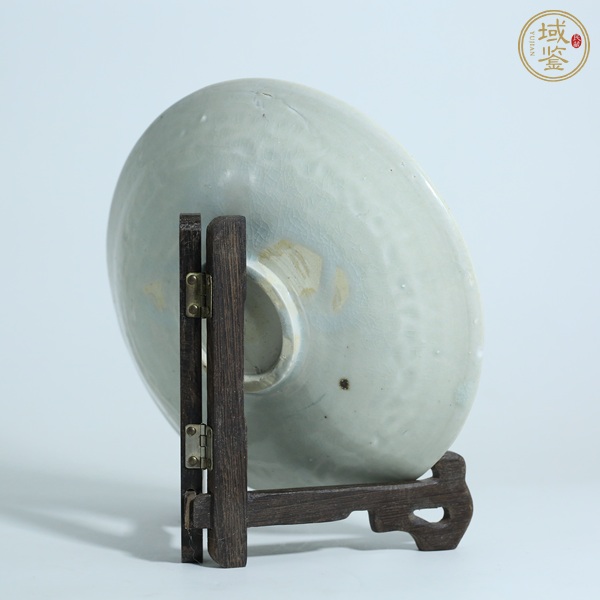 古玩陶瓷青白釉蓮花盤真品鑒賞圖