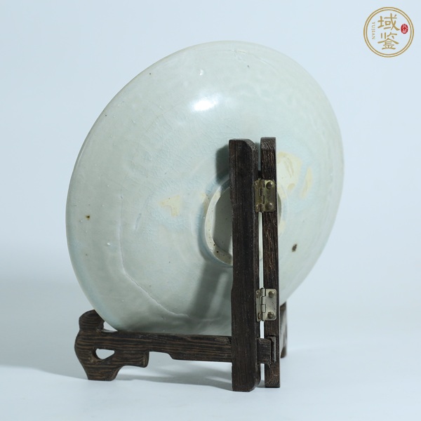 古玩陶瓷青白釉蓮花盤真品鑒賞圖