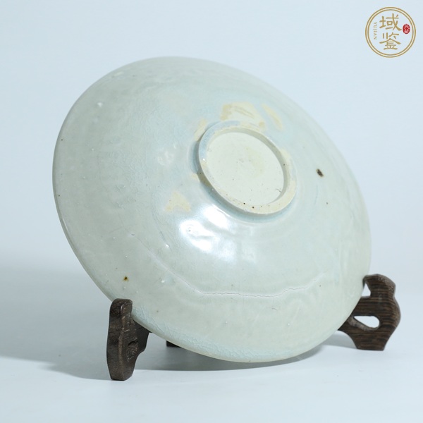 古玩陶瓷青白釉蓮花盤真品鑒賞圖