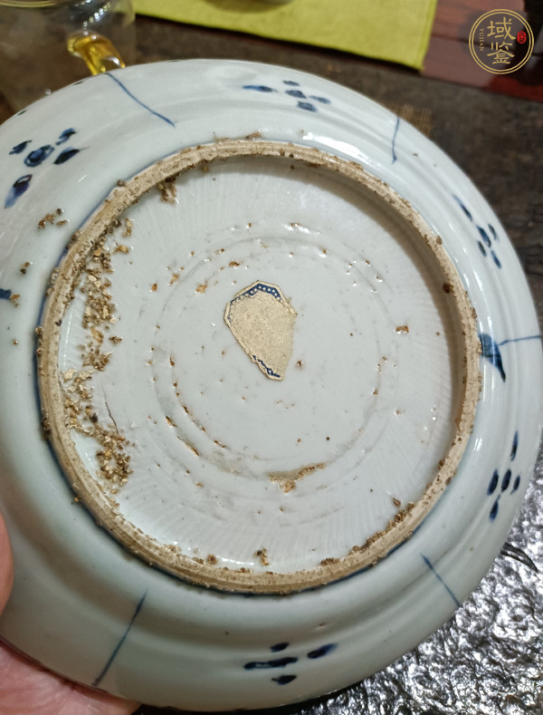 古玩陶瓷鹿紋盤真品鑒賞圖