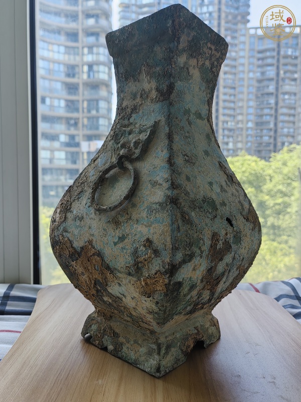 古玩銅器銅鈁真品鑒賞圖