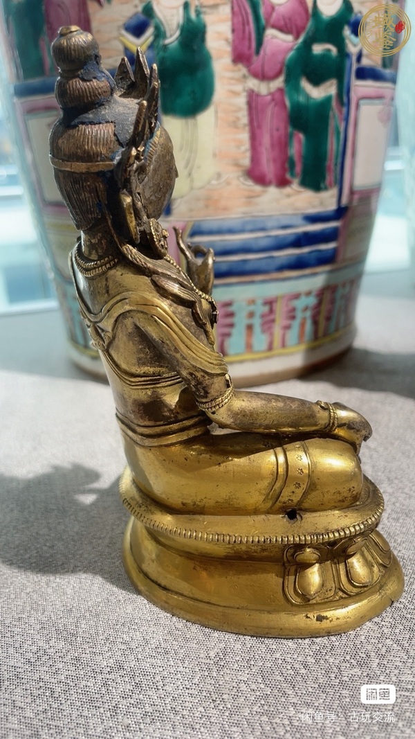 古玩銅器造像真品鑒賞圖