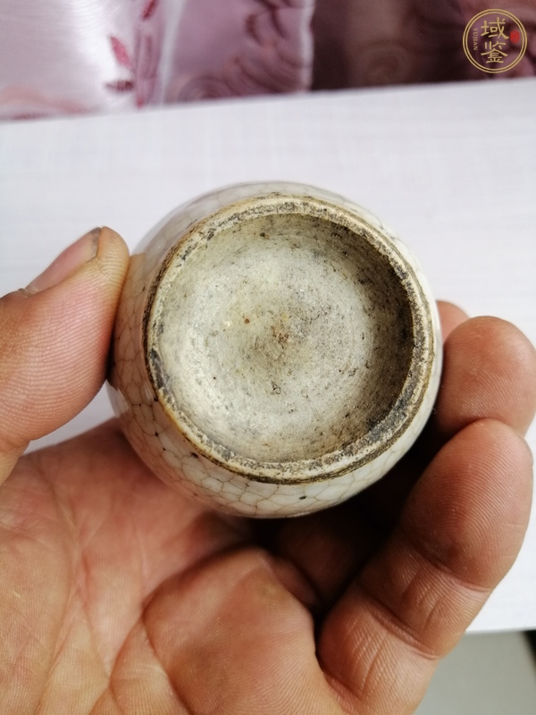古玩陶瓷哥釉小蘋(píng)果尊真品鑒賞圖
