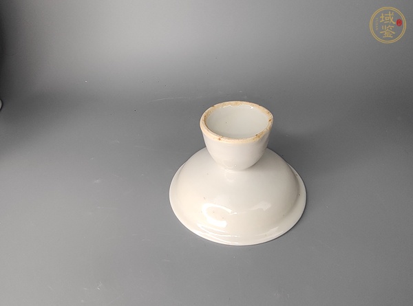 古玩陶瓷淺絳彩高足盤(pán)真品鑒賞圖