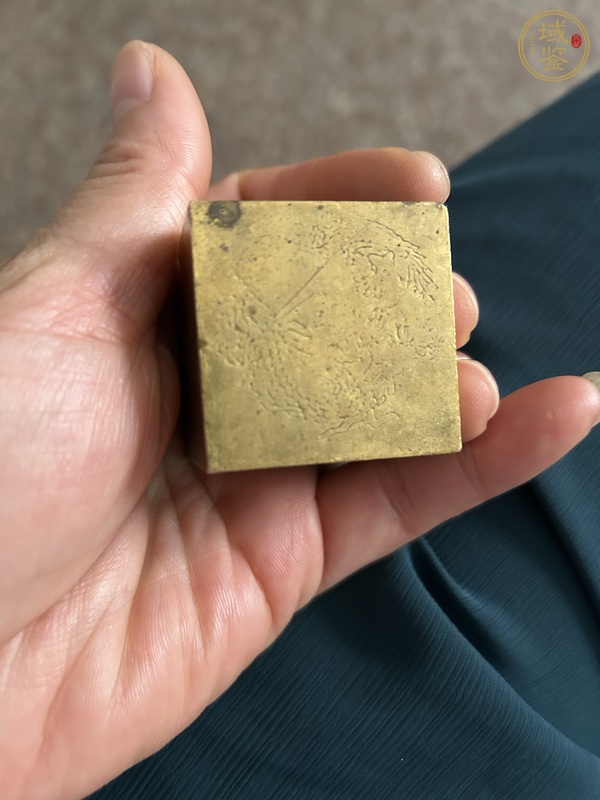 古玩銅器銅壓真品鑒賞圖