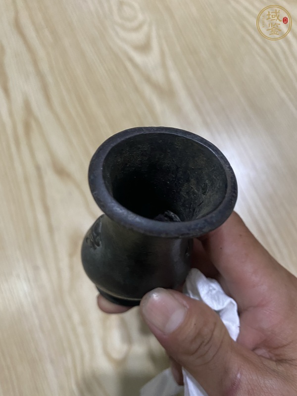 古玩銅器銅瓶真品鑒賞圖