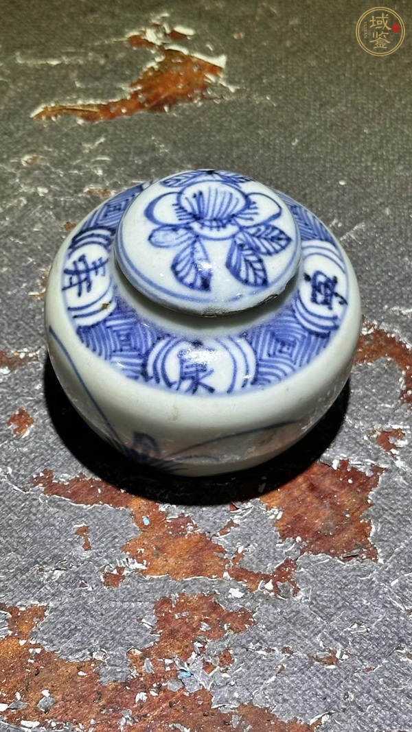 古玩陶瓷明·茶葉罐真品鑒賞圖