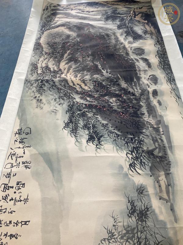 古玩字畫山水真品鑒賞圖