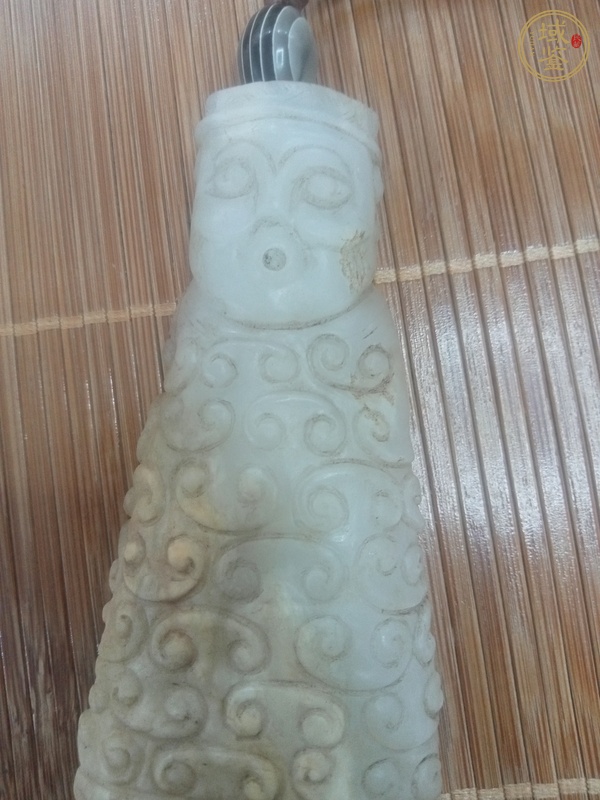 古玩玉器仿古玉人真品鑒賞圖