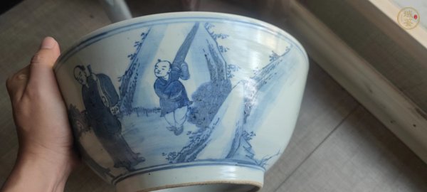 古玩陶瓷青花碗真品鑒賞圖