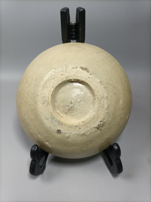 古玩陶瓷正德臥足青花堆塑魚藻紋盤拍賣,當(dāng)前價格288元