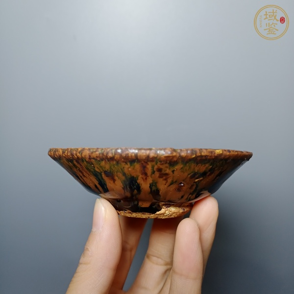 古玩陶瓷窯變盞真品鑒賞圖