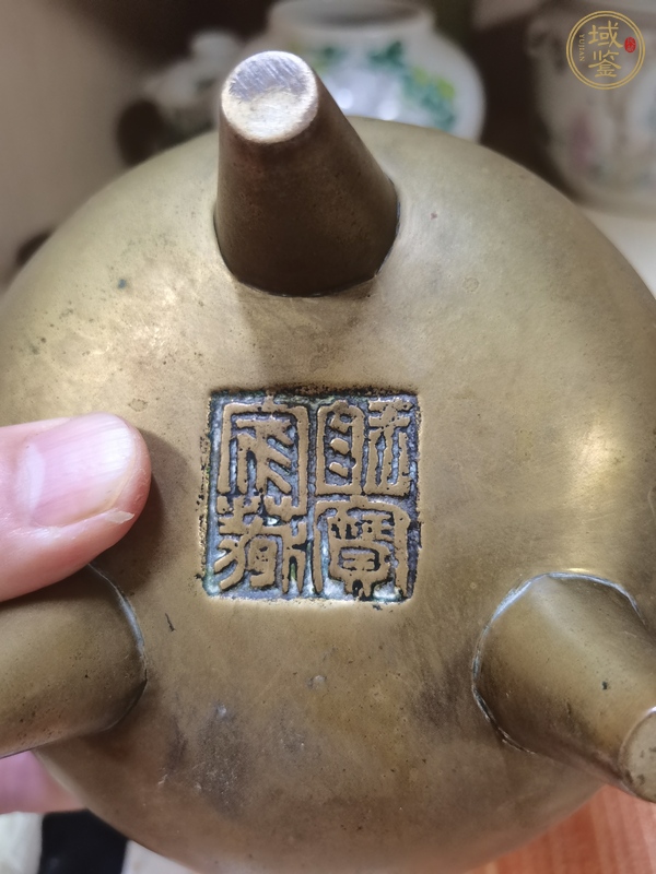 古玩銅器銅爐真品鑒賞圖