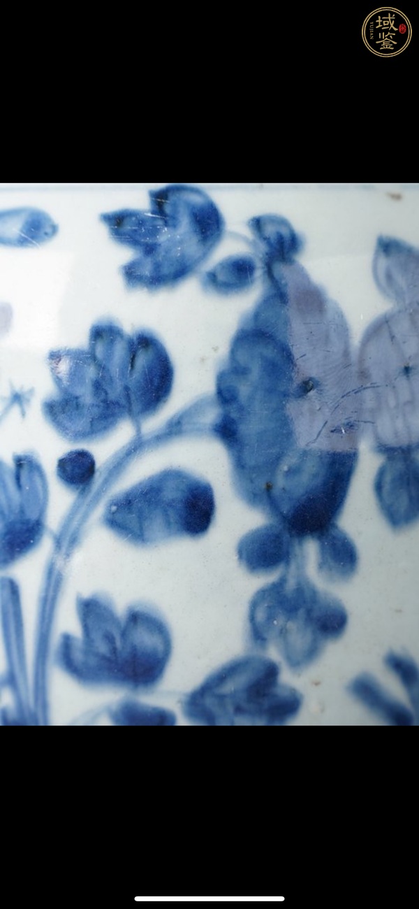 古玩陶瓷飛黃騰達(dá)青花真品鑒賞圖