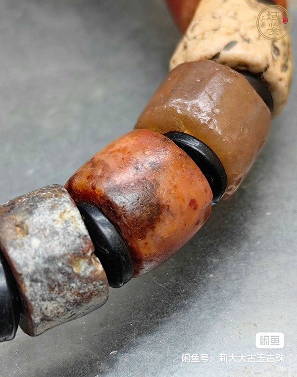 古玩玉器瑪瑙珠子真品鑒賞圖
