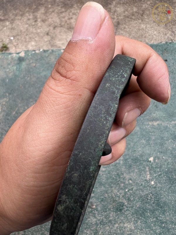 古玩銅器葡萄鏡真品鑒賞圖