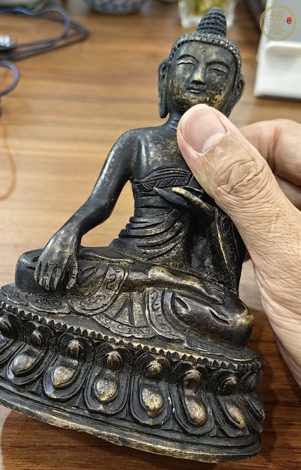 古玩銅器釋迦牟尼佛真品鑒賞圖