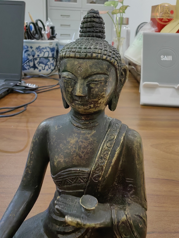 古玩銅器釋迦牟尼佛真品鑒賞圖