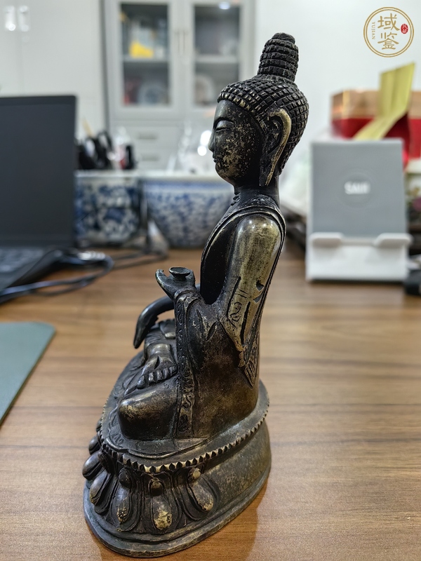 古玩銅器釋迦牟尼佛真品鑒賞圖