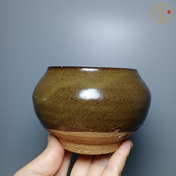 古玩陶瓷茶葉末釉真品鑒賞圖