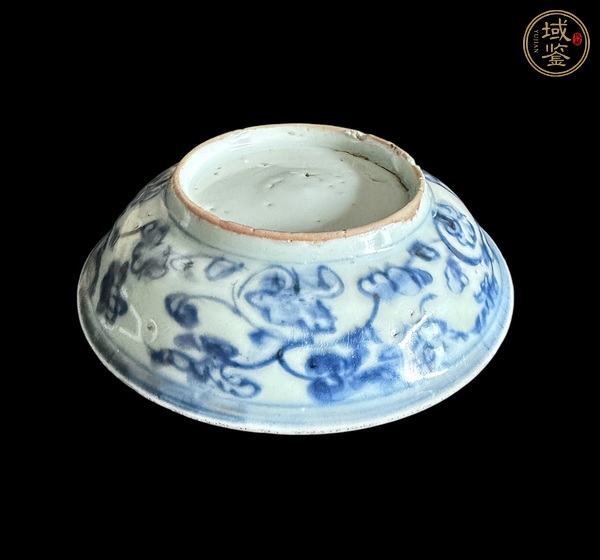 古玩陶瓷青花飛鳴食宿碗真品鑒賞圖