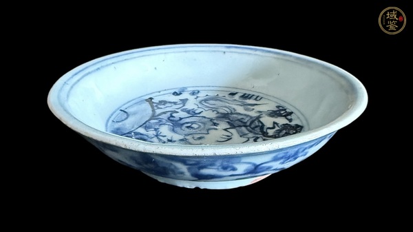 古玩陶瓷青花飛鳴食宿碗真品鑒賞圖