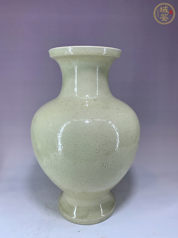 古玩陶瓷哥釉瓶真品鑒賞圖