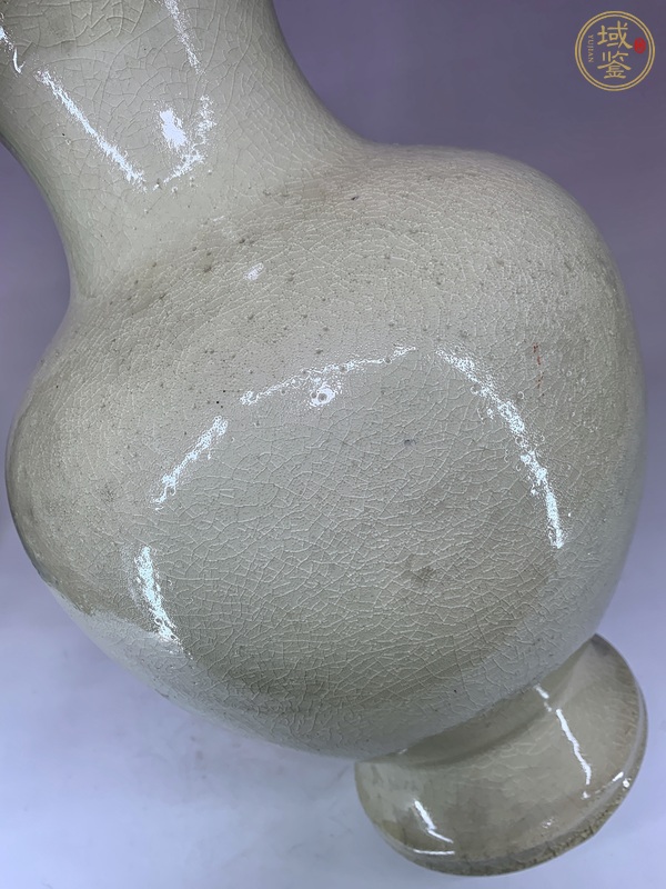 古玩陶瓷哥釉瓶真品鑒賞圖