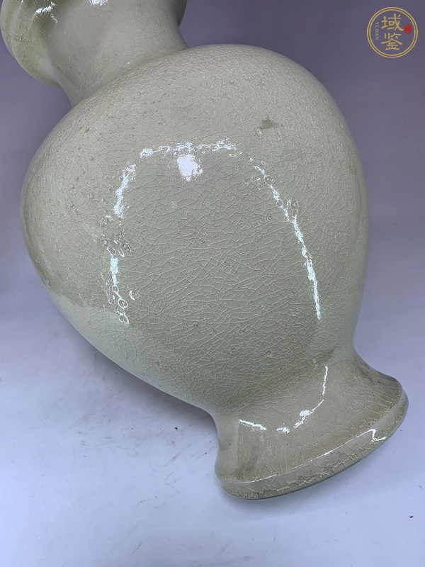 古玩陶瓷哥釉瓶真品鑒賞圖
