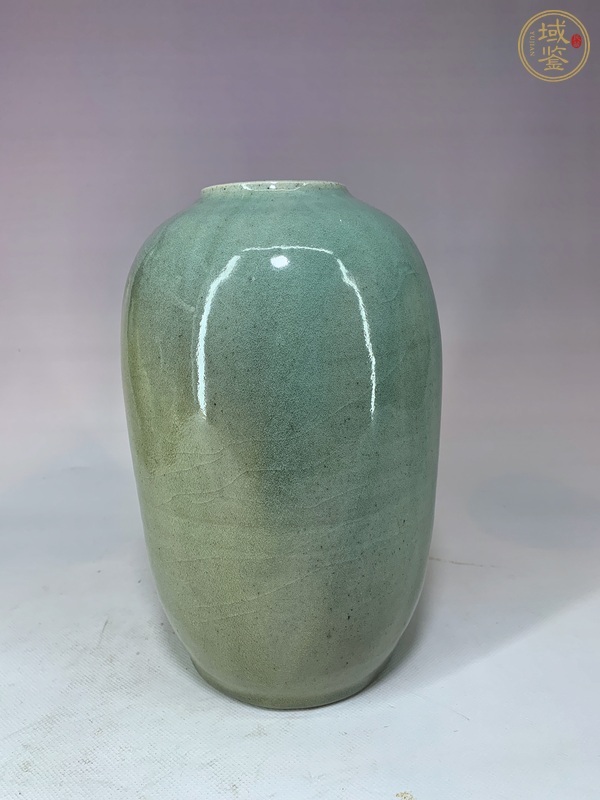 古玩陶瓷青釉罐真品鑒賞圖
