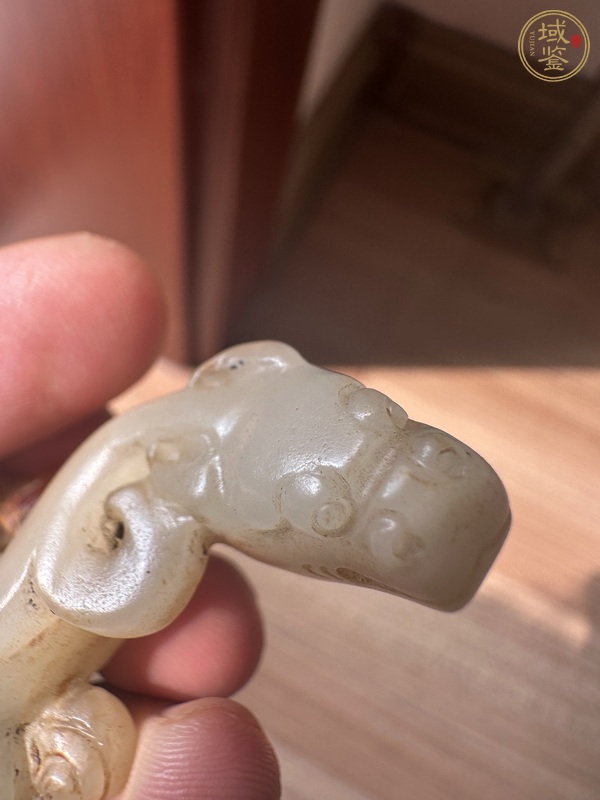 古玩玉器做舊仿古“龍龜”擺件真品鑒賞圖
