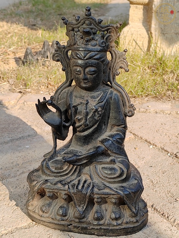 古玩銅器造像真品鑒賞圖