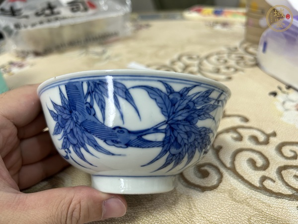 古玩陶瓷青花小碗真品鑒賞圖