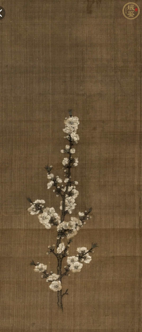 古玩字畫(huà)佚名杏花圖真品鑒賞圖