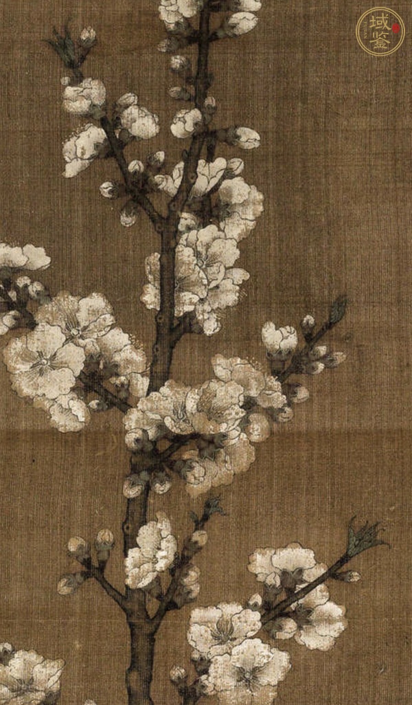 古玩字畫(huà)佚名杏花圖真品鑒賞圖