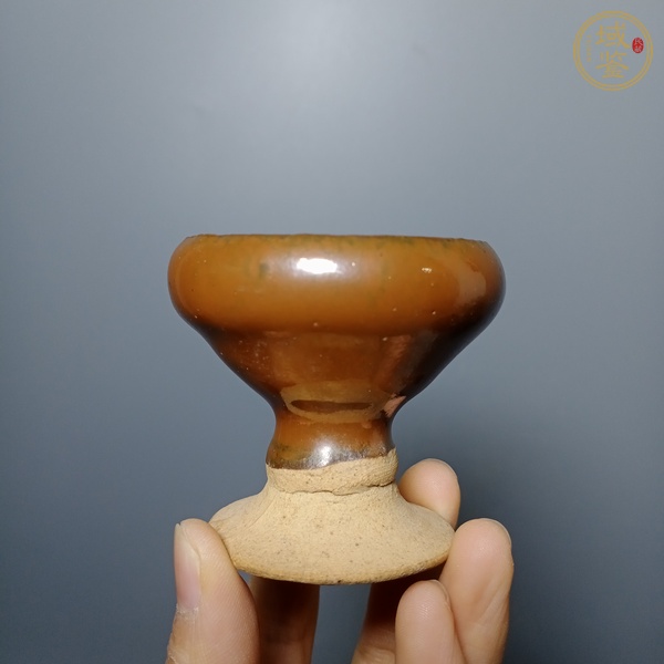 古玩陶瓷燭臺(tái)真品鑒賞圖