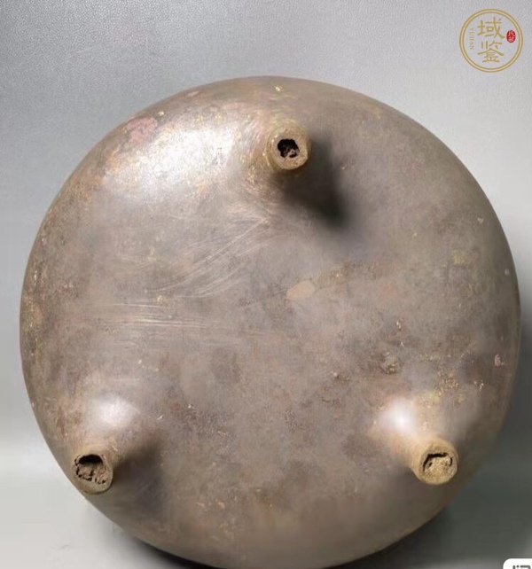 古玩銅器沖天耳爐真品鑒賞圖