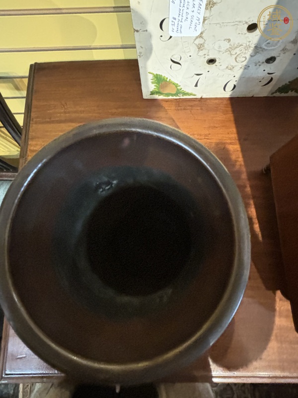 古玩陶瓷民國(guó)雙耳瓶真品鑒賞圖