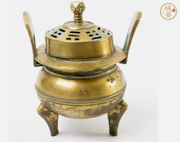 古玩銅器銅爐真品鑒賞圖