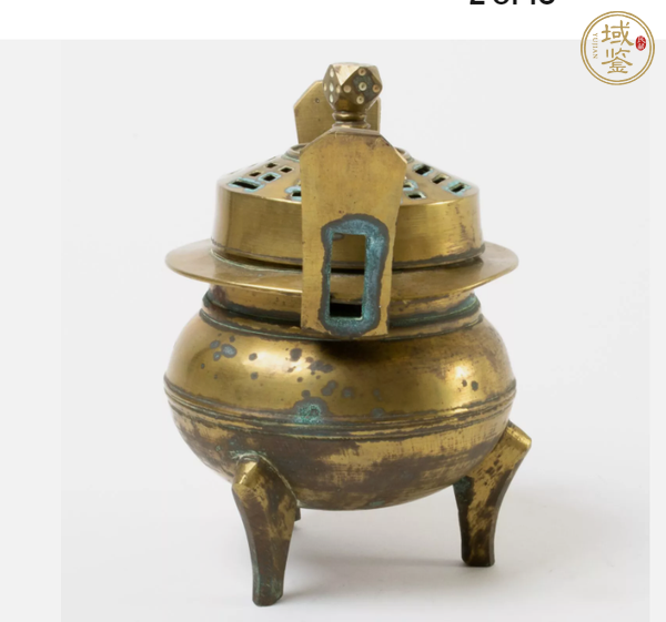 古玩銅器銅爐真品鑒賞圖