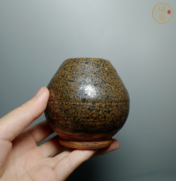 古玩陶瓷雞心杯真品鑒賞圖